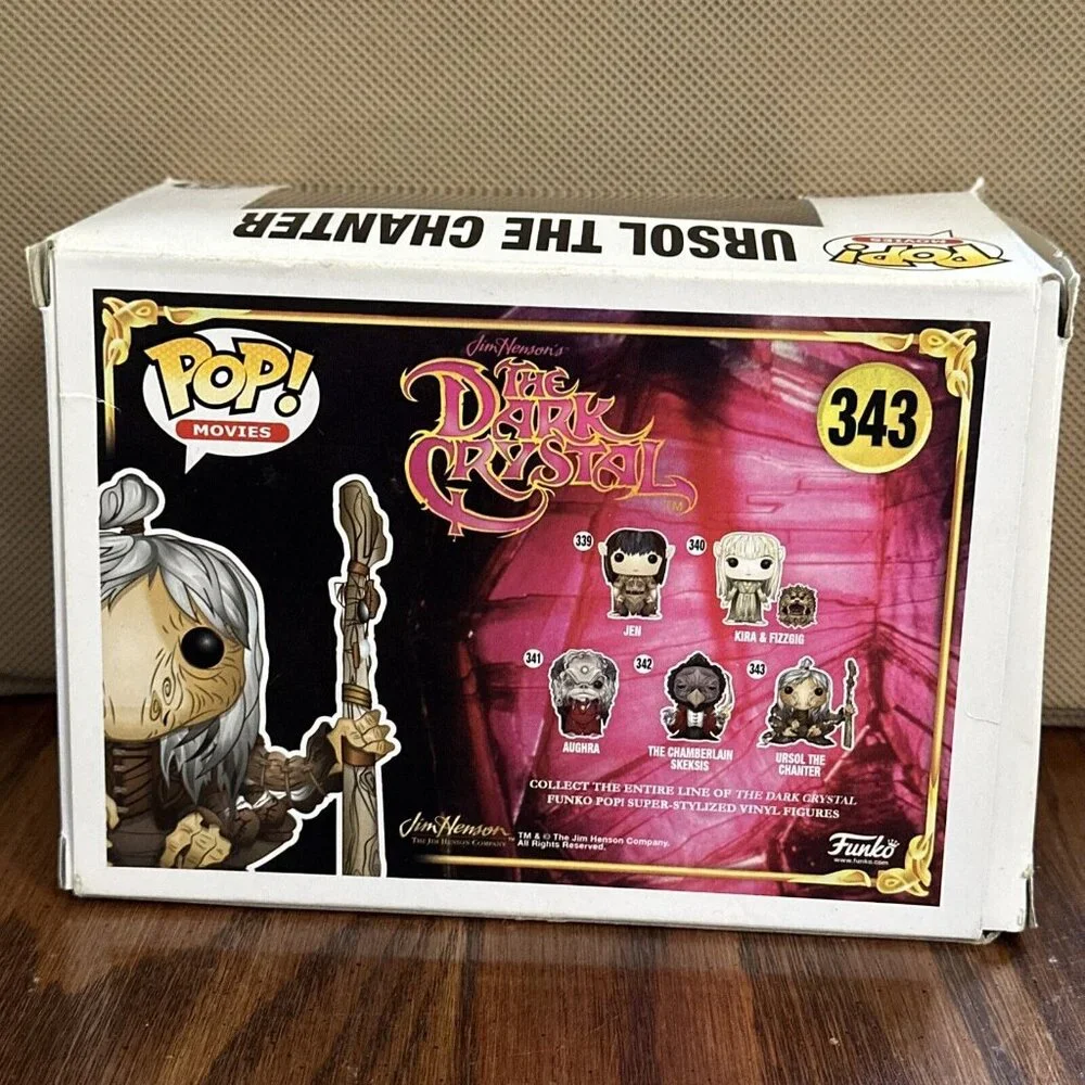 Funko Pop! Vinyl: The Dark Crystal - Ursol the Chanter #343 (box‎ Damage)